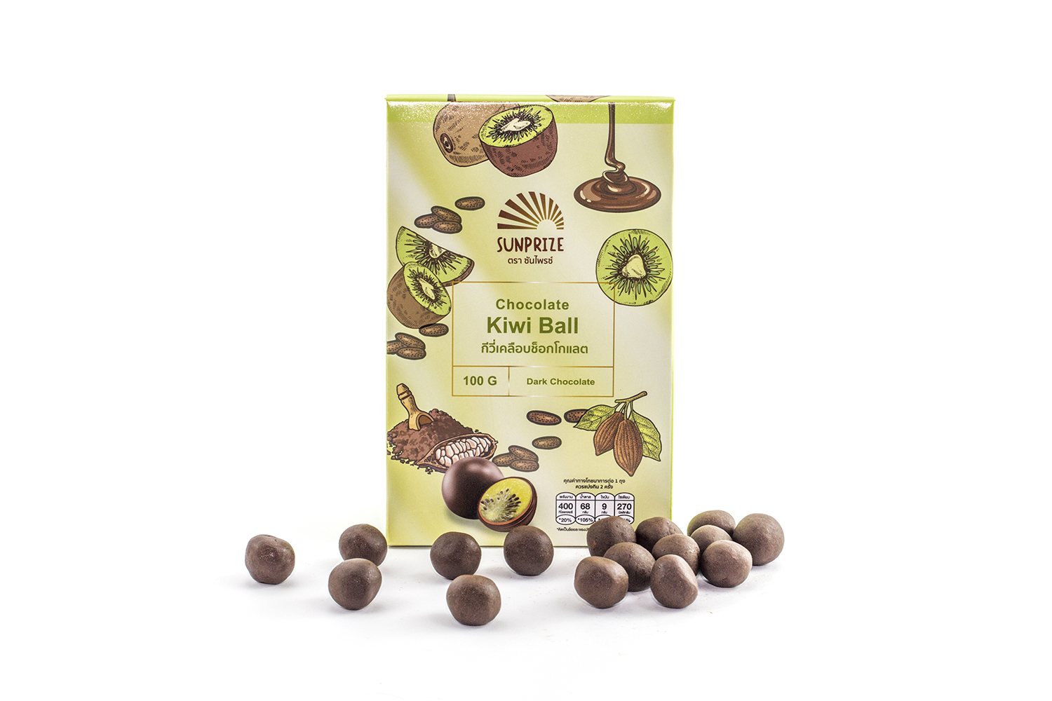 Chocolate Kiwi Ball